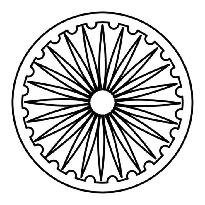 Framed Print : ashoka chakra indian emblem icon