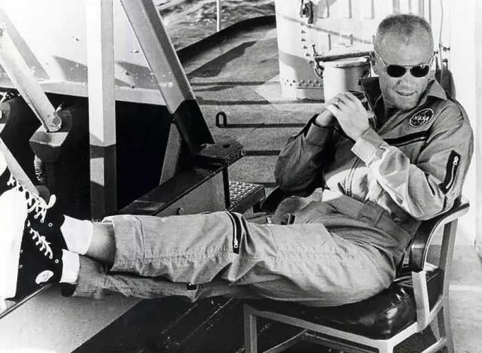 Framed Print : Astronaut John Glenn Aboard USS Noa, 1962 Framed Print : Astronaut John Glenn Aboard USS Noa, 1962