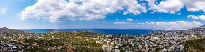 Framed Print : Athens Greece riviera panorama Framed Print : Athens Greece riviera panorama