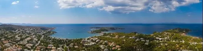 Framed Print : Athens Greece riviera panorama Framed Print : Athens Greece riviera panorama