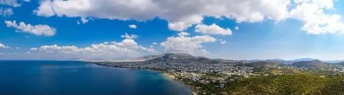 Framed Print : Athens Greece riviera panorama Framed Print : Athens Greece riviera panorama