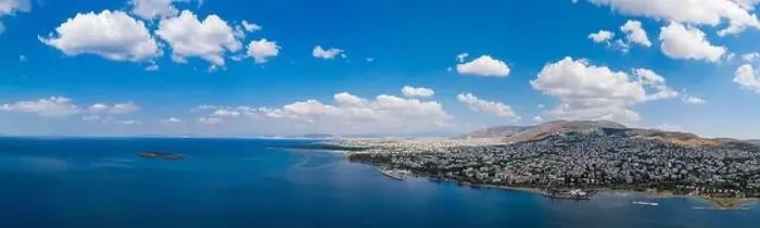Framed Print : Athens Greece riviera panorama Framed Print : Athens Greece riviera panorama