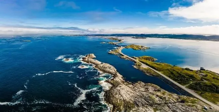 Framed Print : Atlantic Ocean Road -Atlanterhavsveien - Norwegian Construction of the Century, Norway Framed Print : Atlantic Ocean Road -Atlanterhavsveien - Norwegian Construction of the Century, Norway
