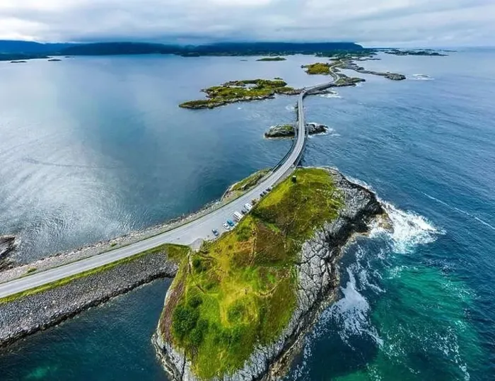 Framed Print : Atlantic Ocean Road -Atlanterhavsveien - Norwegian Construction of the Century, Norway Framed Print : Atlantic Ocean Road -Atlanterhavsveien - Norwegian Construction of the Century, Norway