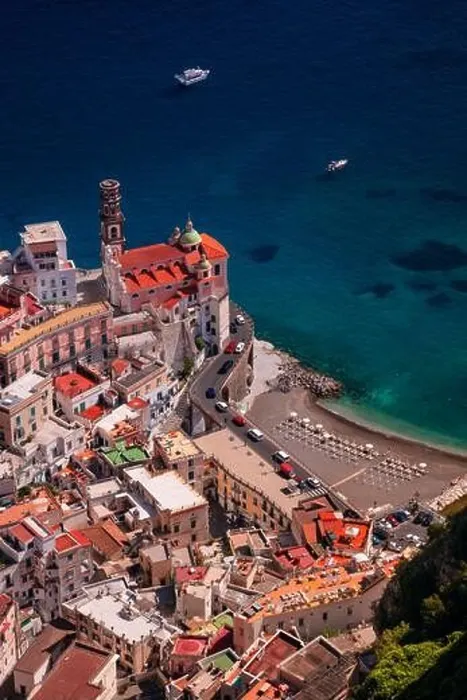Framed Print : Atrani, Amalfi Coast, Italy. Aerial cityscape image of famous city Atrani located on Amalfi Coast, Italy at sunny summer day Framed Print : Atrani, Amalfi Coast, Italy. Aerial cityscape image of famous city Atrani located on Amalfi Coast, Italy at sunny summer day