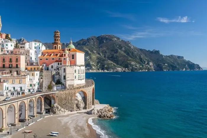 Framed Print : Atrani, Italy along the beautiful Amalfi Coast in the afternoon Framed Print : Atrani, Italy along the beautiful Amalfi Coast in the afternoon