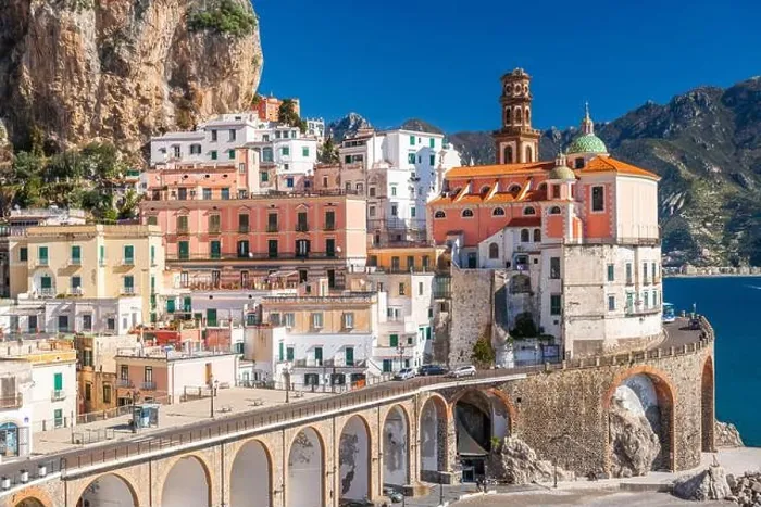 Framed Print : Atrani, Italy along the beautiful Amalfi Coast in the afternoon Framed Print : Atrani, Italy along the beautiful Amalfi Coast in the afternoon
