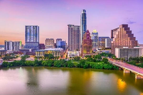 Austin, Texas, USA downtown skyline