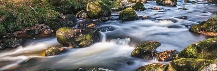 Framed Print : Autumn Colours over River Dart in long exposure, Dartmoor Park, Devon, England, Europe Framed Print : Autumn Colours over River Dart in long exposure, Dartmoor Park, Devon, England, Europe