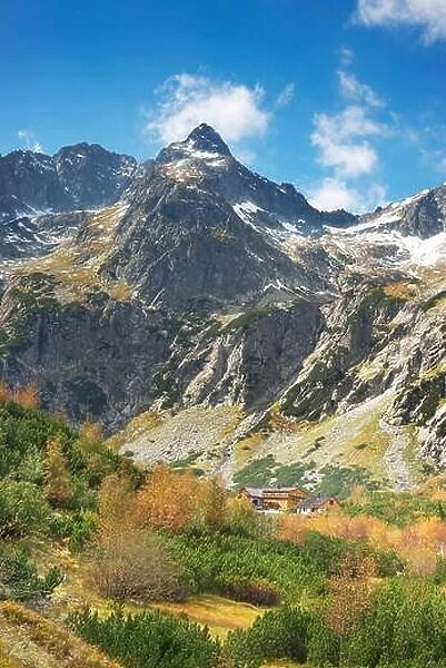 Autumn in Kiezmarska Valley, Tatra Mountains, Slovakia