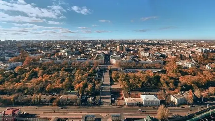 Framed Print : Autumn panorama the urbane landscape with Potemkin Stairs and Primorsky Boulevard in Odessa Ukraine Framed Print : Autumn panorama the urbane landscape with Potemkin Stairs and Primorsky Boulevard in Odessa Ukraine