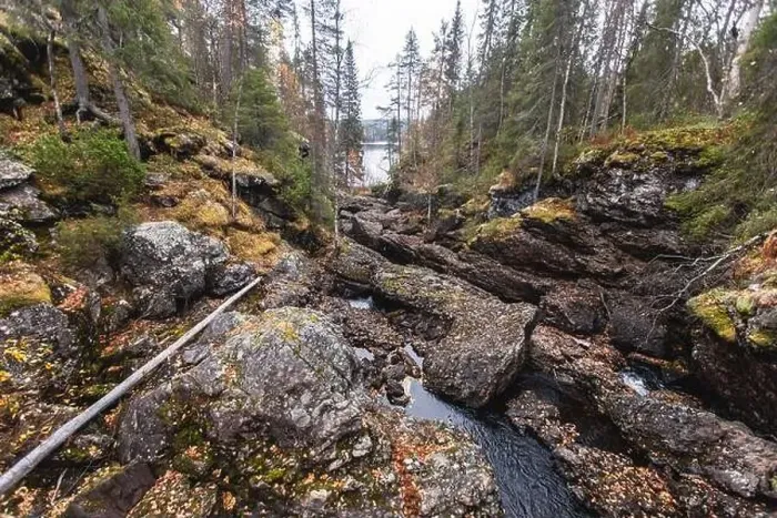Framed Print : Autumn view of Oulanka National Park Framed Print : Autumn view of Oulanka National Park