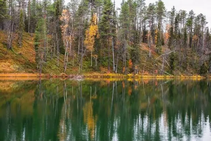 Framed Print : Autumn view of Oulanka National Park Framed Print : Autumn view of Oulanka National Park