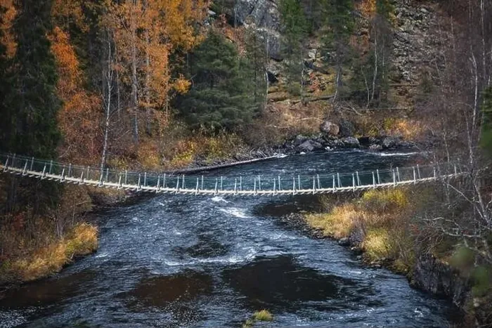 Framed Print : Autumn view of Oulanka National Park Framed Print : Autumn view of Oulanka National Park