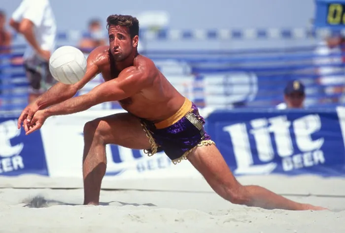 Framed Print : AVP Professional Beach Volleyball