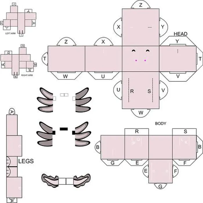 Framed Print : axolotl character cartoon illustration cube craft design in vector format Framed Print : axolotl character cartoon illustration cube craft design in vector format