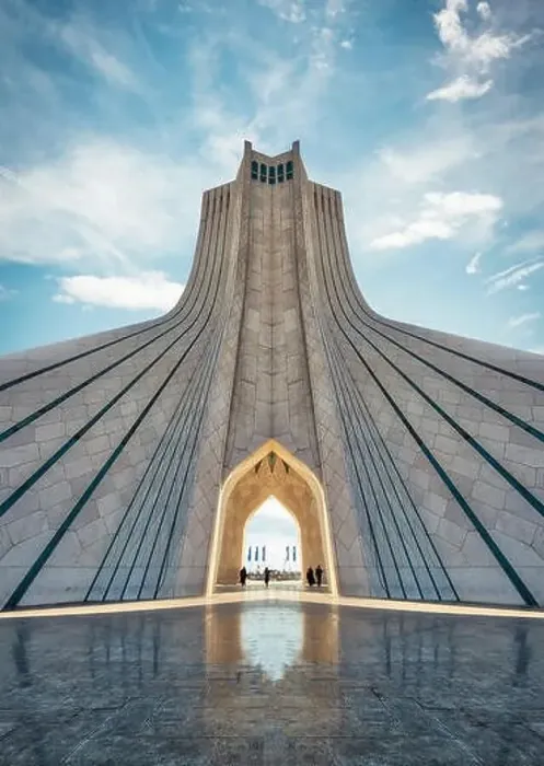 Framed Print : Azadi Tower in Tehran, Iran, taken in January 2019 taken in hdr Framed Print : Azadi Tower in Tehran, Iran, taken in January 2019 taken in hdr