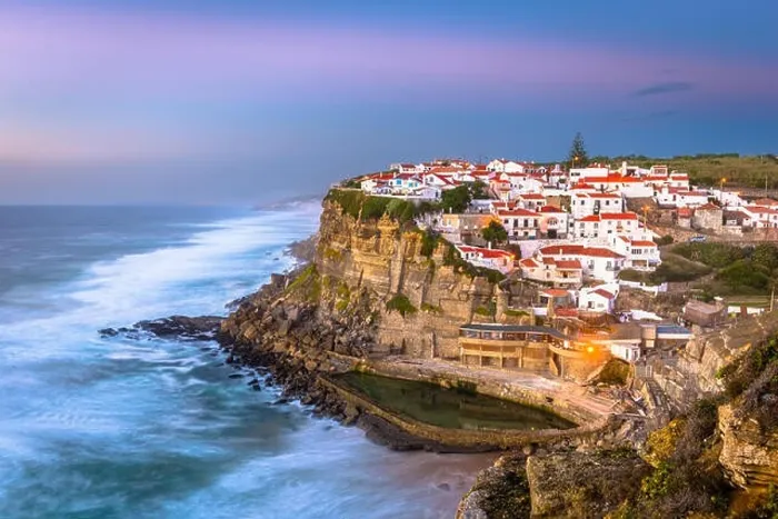 Framed Print : Azenhas do Mar, Portugal coastal town Framed Print : Azenhas do Mar, Portugal coastal town