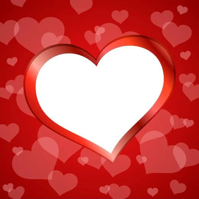 Framed Print : Background abstract red heart frame illustration vector Framed Print : Background abstract red heart frame illustration vector