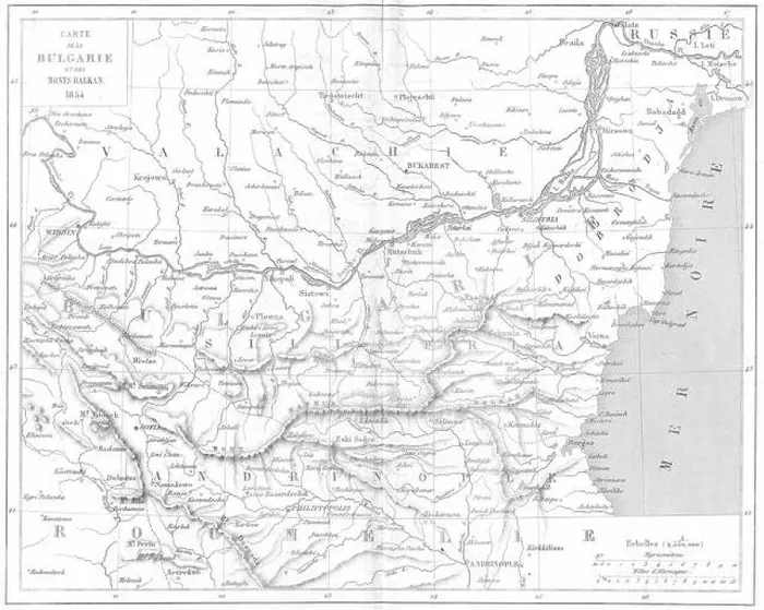 Framed Print : BALKANS: Carte de Bulgarie Monts Balkan 1854 Bulgaria, 1879 antique map Framed Print : BALKANS: Carte de Bulgarie Monts Balkan 1854 Bulgaria, 1879 antique map
