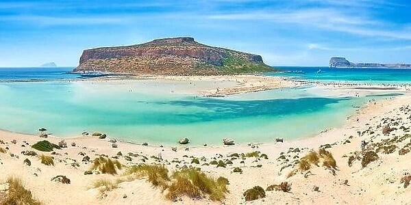 Balos Beach, Gramvousa Peninsula, Crete Island, Greece