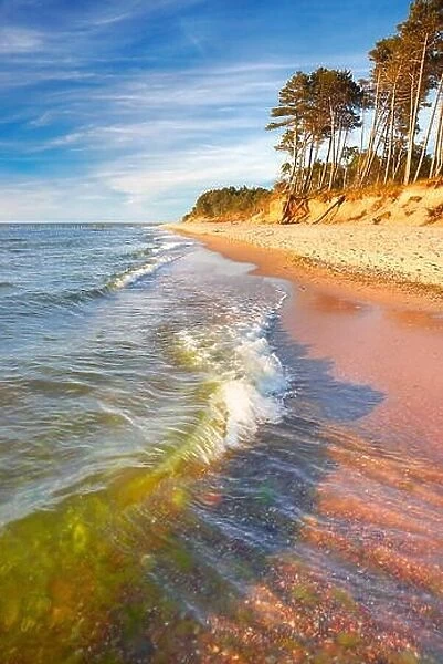 Baltic Sea landscape, Pomerania, Poland