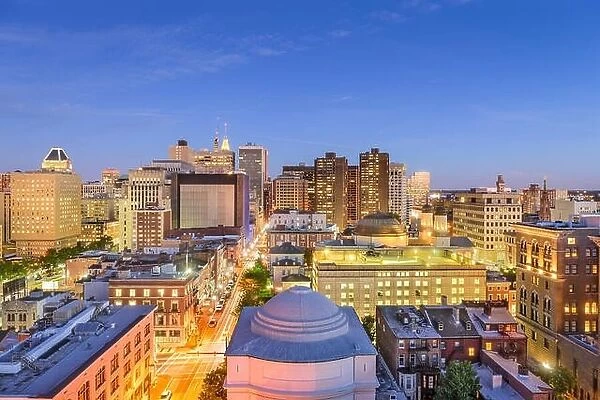 Baltimore, Maryland, USA downtown cityscape