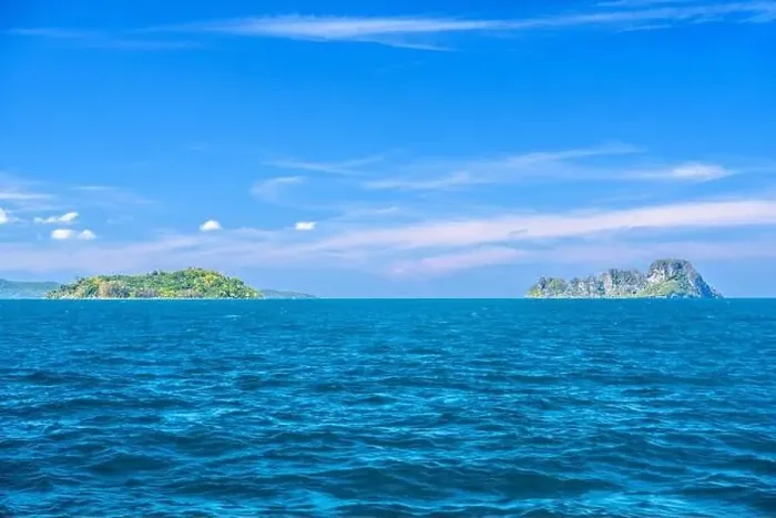 Framed Print : Bamboo Island and Ko Yung Mosquito Island, Ao Nang, Mueang Krabi District, Krabi, Andaman Sea, Thailand Framed Print : Bamboo Island and Ko Yung Mosquito Island, Ao Nang, Mueang Krabi District, Krabi, Andaman Sea, Thailand