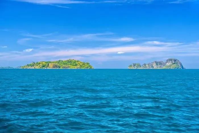 Framed Print : Bamboo Island and Ko Yung Mosquito Island, Ao Nang, Mueang Krabi District, Krabi, Andaman Sea, Thailand Framed Print : Bamboo Island and Ko Yung Mosquito Island, Ao Nang, Mueang Krabi District, Krabi, Andaman Sea, Thailand