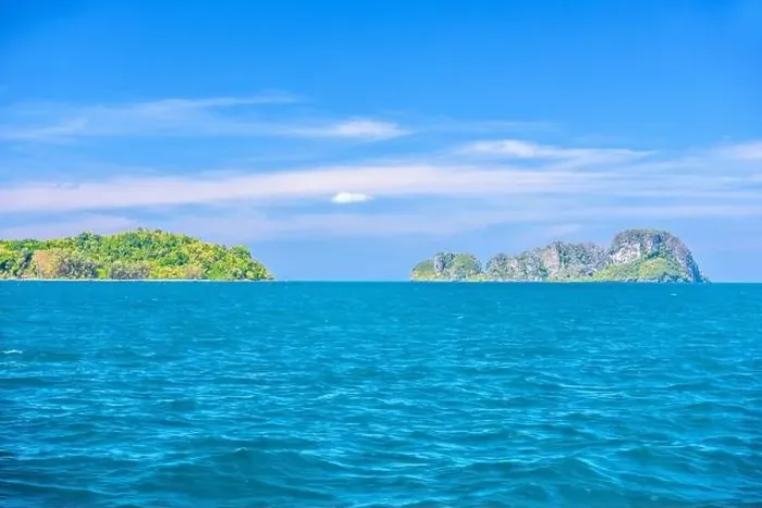 Framed Print : Bamboo Island and Ko Yung Mosquito Island, Ao Nang, Mueang Krabi District, Krabi, Andaman Sea, Thailand Framed Print : Bamboo Island and Ko Yung Mosquito Island, Ao Nang, Mueang Krabi District, Krabi, Andaman Sea, Thailand