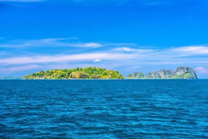 Framed Print : Bamboo Island and Ko Yung Mosquito Island, Ao Nang, Mueang Krabi District, Krabi, Andaman Sea, Thailand Framed Print : Bamboo Island and Ko Yung Mosquito Island, Ao Nang, Mueang Krabi District, Krabi, Andaman Sea, Thailand