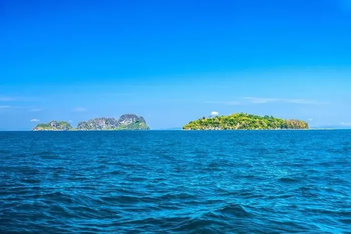 Framed Print : Bamboo Island and Ko Yung Mosquito Island, Ao Nang, Mueang Krabi District, Krabi, Andaman Sea, Thailand Framed Print : Bamboo Island and Ko Yung Mosquito Island, Ao Nang, Mueang Krabi District, Krabi, Andaman Sea, Thailand