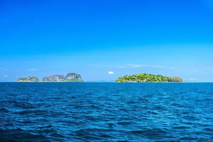 Framed Print : Bamboo Island and Ko Yung Mosquito Island, Ao Nang, Mueang Krabi District, Krabi, Andaman Sea, Thailand Framed Print : Bamboo Island and Ko Yung Mosquito Island, Ao Nang, Mueang Krabi District, Krabi, Andaman Sea, Thailand