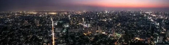 Framed Print : Bangkok Aerial view, above Ekkamai district in Thailand Framed Print : Bangkok Aerial view, above Ekkamai district in Thailand