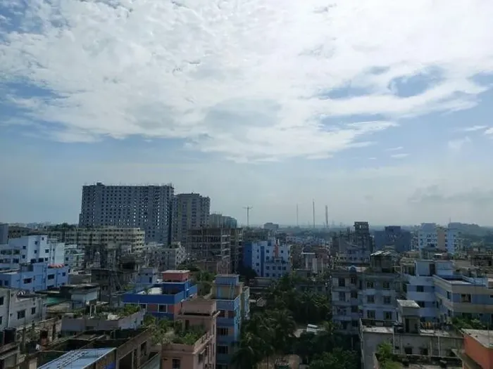 Framed Print : Bangladesh capital Dhaka city landscape on a sunny morning Framed Print : Bangladesh capital Dhaka city landscape on a sunny morning