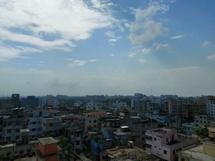 Framed Print : Bangladesh capital Dhaka city landscape on a sunny morning Framed Print : Bangladesh capital Dhaka city landscape on a sunny morning