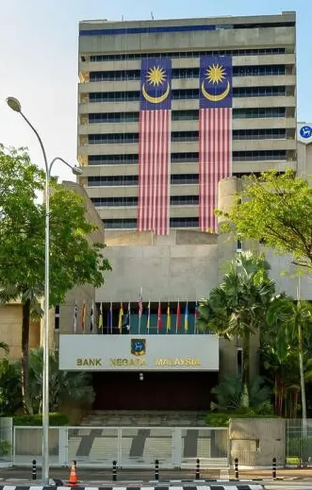 Framed Print : Bank Negara Malaysia from the front Framed Print : Bank Negara Malaysia from the front