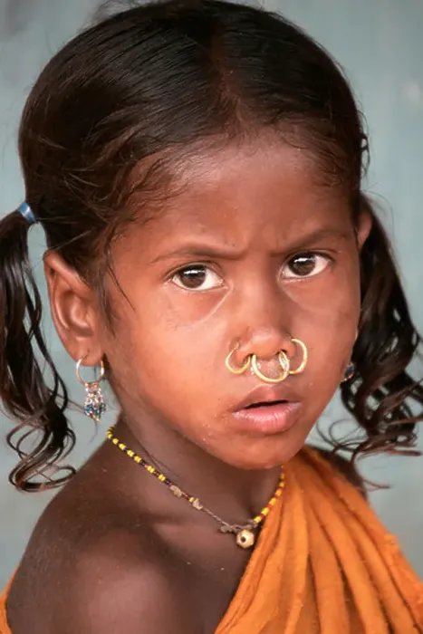 Framed Print : Baroja girl at the village of Janiguba, near Jeypore, Orissa, India Framed Print : Baroja girl at the village of Janiguba, near Jeypore, Orissa, India