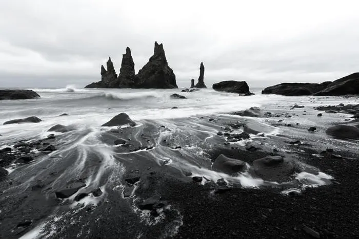 Framed Print : Basalt rock formations Troll toes Framed Print : Basalt rock formations Troll toes