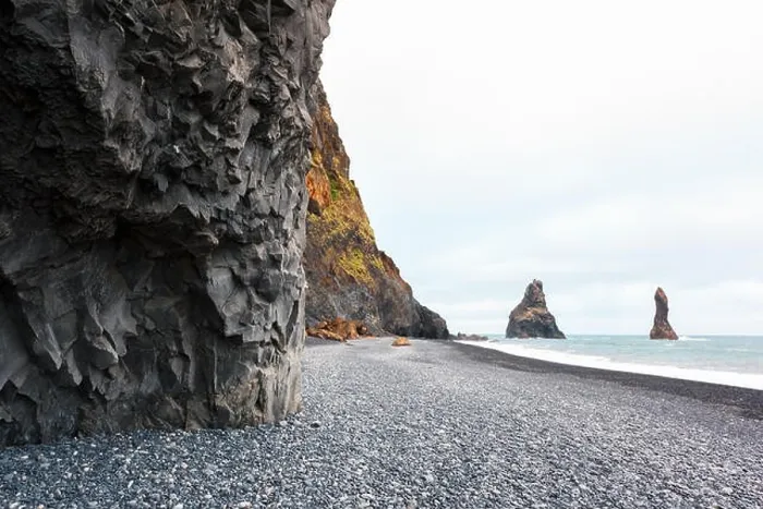 Framed Print : Basalt rock formations Troll toes Framed Print : Basalt rock formations Troll toes