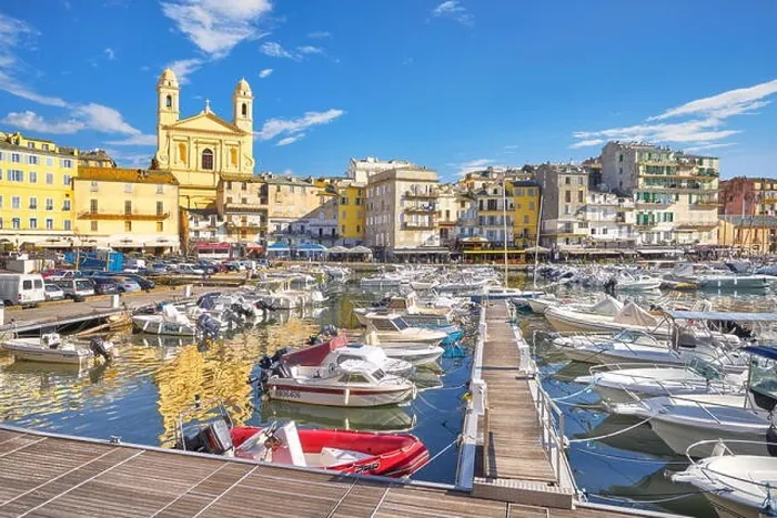 Framed Print : Bastia Port, Corsica Island, France Framed Print : Bastia Port, Corsica Island, France