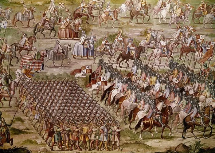 Framed Print : BATALLA DE HIGUERUELA - VICTORIA DE JUAN II DE CASTILLA SOBRE LOS NAZARIES EN GRANADA EL 1 DE JULIO DE 1431-DETALLE DE LOS BALLESTEROS - 1591 Framed Print : BATALLA DE HIGUERUELA - VICTORIA DE JUAN II DE CASTILLA SOBRE LOS NAZARIES EN GRANADA EL 1 DE JULIO DE 1431-DETALLE DE LOS BALLESTEROS - 1591