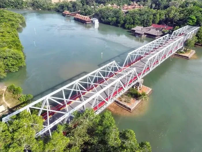 Framed Print : Batam Indonesia - Drone view Nongsa Pura Bridge - Jembatan Nongsa Pura Framed Print : Batam Indonesia - Drone view Nongsa Pura Bridge - Jembatan Nongsa Pura