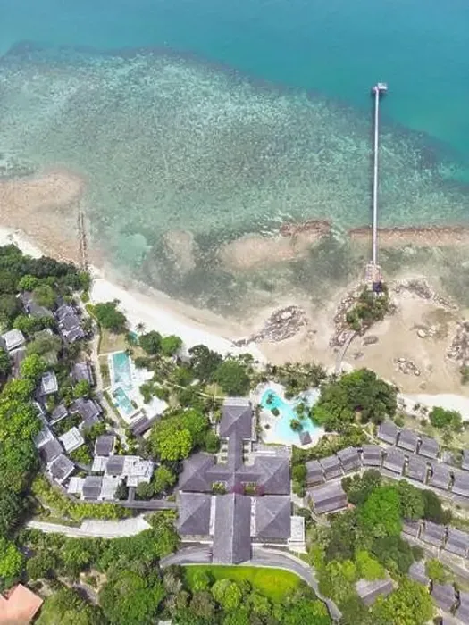 Framed Print : Batam Indonesia - Drone view Turi Beach Resort Framed Print : Batam Indonesia - Drone view Turi Beach Resort