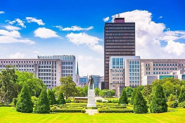 Baton Rouge, Louisiana, USA skyline from Louisiana State Capitol