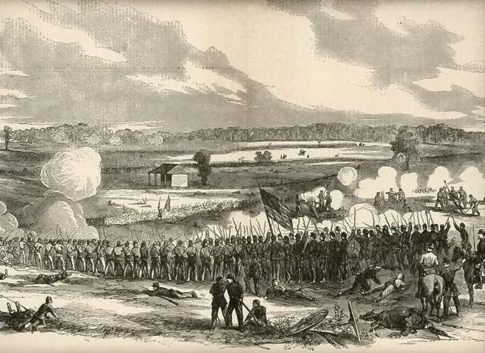 Framed Print : The Battle of Perryville, Kentucky during the American Civil War, fought October 8, 1862 Framed Print : The Battle of Perryville, Kentucky during the American Civil War, fought October 8, 1862
