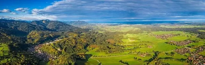 Framed Print : Bavarian Pre Alps. Oberland, Isartal. Agriculture, Fields. Aerial View. Fall Autumn Framed Print : Bavarian Pre Alps. Oberland, Isartal. Agriculture, Fields. Aerial View. Fall Autumn