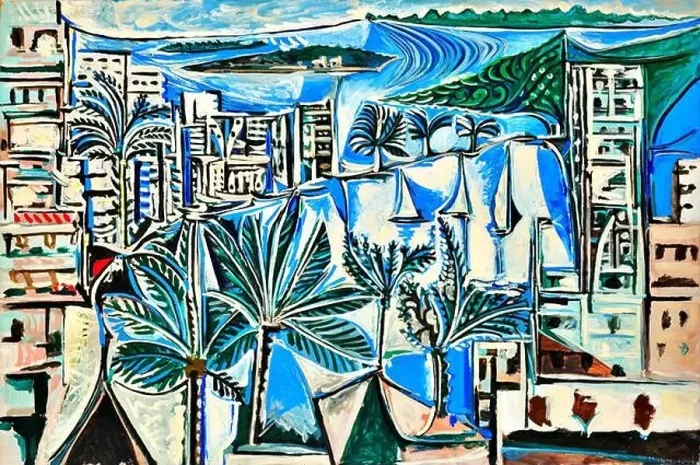 Framed Print : The Bay of Cannes, 1958 (Painting) by Artist Picasso, Pablo (1881-1973) Spanish Framed Print : The Bay of Cannes, 1958 (Painting) by Artist Picasso, Pablo (1881-1973) Spanish