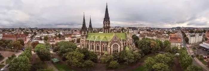 Framed Print : Beautiful 180 degrees panoramic landscape of Lviv city with old Neo-Gothic style church of Sts Framed Print : Beautiful 180 degrees panoramic landscape of Lviv city with old Neo-Gothic style church of Sts