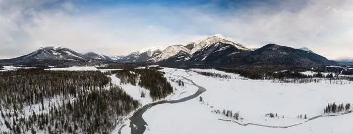 Framed Print : Beautiful Aerial Panoramic View of Canadian Mountain Landscape during a vibrant winter day Framed Print : Beautiful Aerial Panoramic View of Canadian Mountain Landscape during a vibrant winter day
